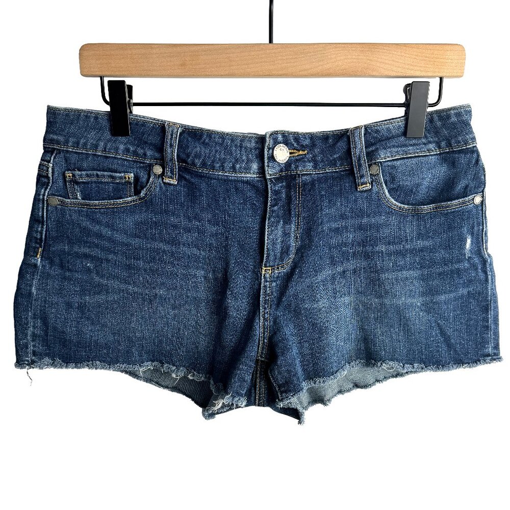 Paige Catalina Short Cut Off Shorts Raw Hem Size 29